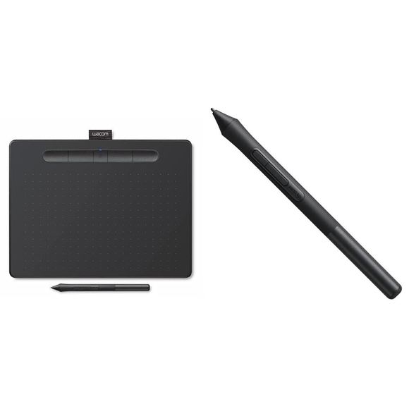 Wacom Intuos Creative Wireless Pen Graphic Tablet Bluetooth - Small, Black - Picture 2 of 8